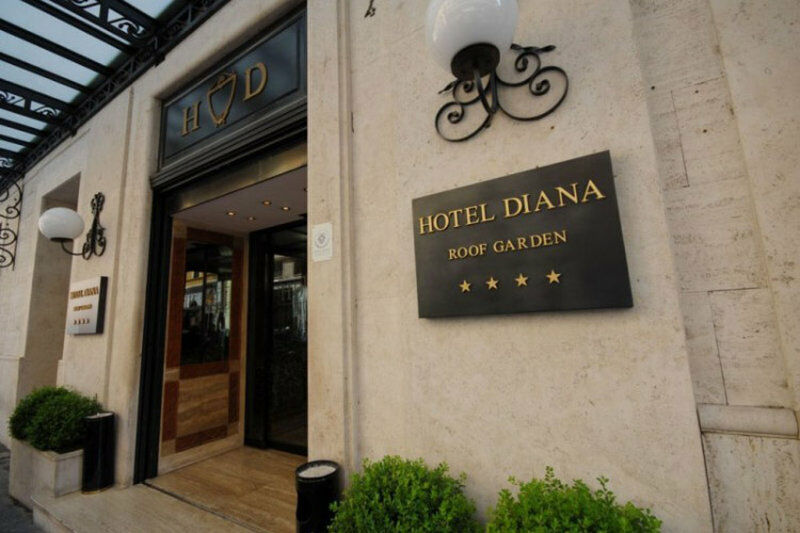 Hotel Diana Roof Garden Rom Eksteriør billede